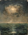 Alfred Stevens Moonlit seascape